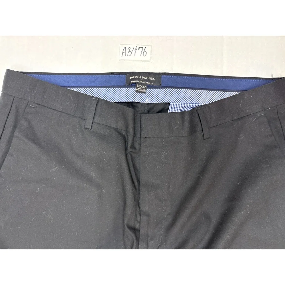Banana Republic pants Men's size 36x32 gray slim‎ fit